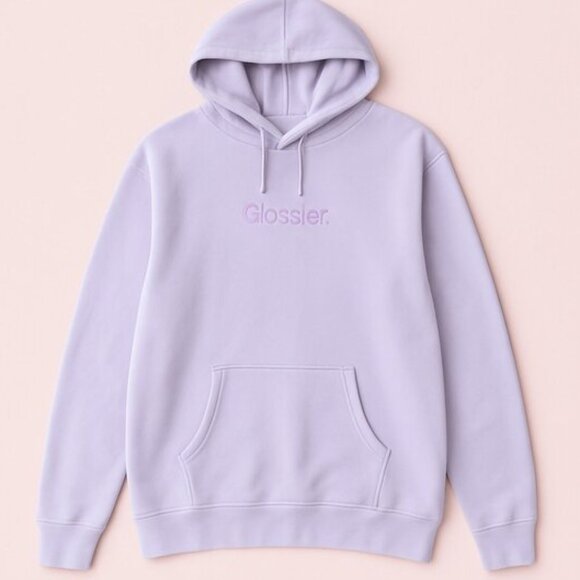 Glossier Tops - Glossier Lavender Hoodie XL | Limited Edition Pastel